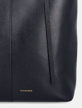 Abilso square leather tote bag -  | Spazio Pritelli