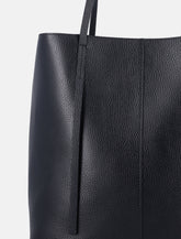 Abilso square leather tote bag -  | Spazio Pritelli