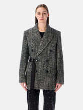 Cappotto corto doppiopetto Ezzia in lana di Isabel Marant -  | Spazio Pritelli