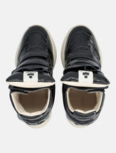 Isabel Marant Balskee Black Patent Wedge Sneakers -  | Spazio Pritelli
