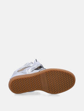 Isabel Marant Bekett Metallic Silver Sneakers -  | Spazio Pritelli