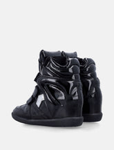 Isabel Marant Bekett Patent Black Sneakers -  | Spazio Pritelli