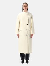 Marant Étoile Sabine long wool bouclé coat -  | Spazio Pritelli
