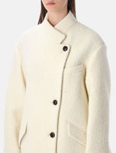 Marant Étoile Sabine long wool bouclé coat -  | Spazio Pritelli