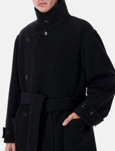 Lemaire double-faced wool Wrap coat -  | Spazio Pritelli
