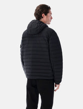 Stone Island seamless Tunnel hooded down jacket -  | Spazio Pritelli