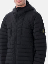 Stone Island seamless Tunnel hooded down jacket -  | Spazio Pritelli