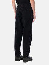 Pantaloni jogger Stone Island in cotone Panama biologico effetto “Old” -  | Spazio Pritelli