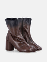 MM6 Maison Margiela Anatomic Leather Ankle Boots -  | Spazio Pritelli