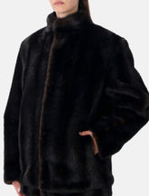 MM6 Maison Margiela faux fur jacket -  | Spazio Pritelli