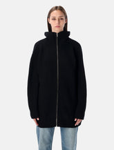 MM6 Maison Margiela ribbed wool-blend cardigan dress -  | Spazio Pritelli