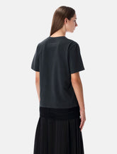 MM6 Cotton Logo T-Shirt -  | Spazio Pritelli
