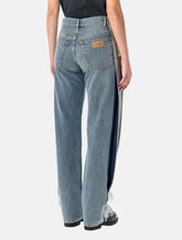 Jeans dritti a pannelli ridotti di MM6 Maison Margiela -  | Spazio Pritelli