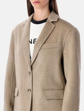 Anine Bing Quinn Oversized Wool Cashmere Blazer -  | Spazio Pritelli