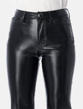 Anine Bing Bruno Recycled Leather Pants in Black -  | Spazio Pritelli