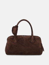 Magda Butrym Brigitte brown suede bag -  | Spazio Pritelli