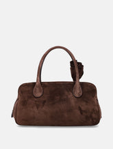Magda Butrym Brigitte brown suede bag -  | Spazio Pritelli