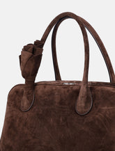 Magda Butrym Brigitte brown suede bag -  | Spazio Pritelli