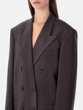 Magda Butrym pinstripe double-breasted blazer -  | Spazio Pritelli