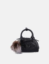 Diesel 1DR Dome mini bowling bag in leather -  | Spazio Pritelli
