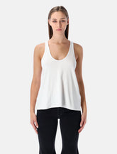 Diesel white organic cotton tank top -  | Spazio Pritelli