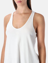 Diesel white organic cotton tank top -  | Spazio Pritelli