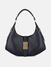 Ganni Leather Small Kat Shoulder bag -  | Spazio Pritelli