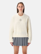 Casablanca terry fleece crew sweatshirt -  | Spazio Pritelli