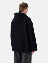 Studio Nicholson Etna wool and cashmere hooded jacket -  | Spazio Pritelli
