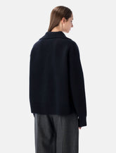 Studio Nicholson Nash extrafine merino wool polo knit -  | Spazio Pritelli