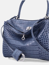 Small Rodeo bag in faded crocodile-embossed calfskin Balenciaga -  | Spazio Pritelli