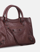 Balenciaga Le City medium bag in volcanic rock lambskin -  | Spazio Pritelli