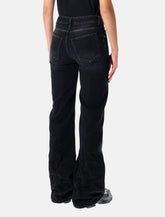 Balenciaga wide-leg washed black denim jeans -  | Spazio Pritelli