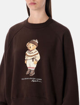 Polo Ralph Lauren brown Polo Bear crewneck sweatshirt -  | Spazio Pritelli