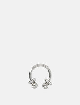 Crystal Mini-Ring Ear Cuff -  | Spazio Pritelli