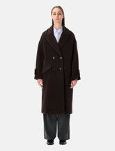 Sessùn Mia recycled wool double-breasted coat -  | Spazio Pritelli
