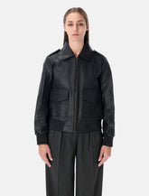 Sessùn Miley lamb leather blouson -  | Spazio Pritelli