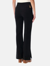 Pantaloni sartoriali in cotone spigato nero di Chloé -  | Spazio Pritelli