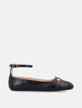 Chloé Misty lambskin ballerinas with buckle -  | Spazio Pritelli