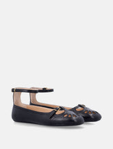 Chloé Misty lambskin ballerinas with buckle -  | Spazio Pritelli