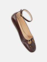 Chloé Misty lambskin ballerinas with buckle -  | Spazio Pritelli