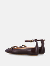 Chloé Misty lambskin ballerinas with buckle -  | Spazio Pritelli