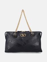 Borsa a Spalla Panthea in Nappa Patchwork Valentino Garavani -  | Spazio Pritelli