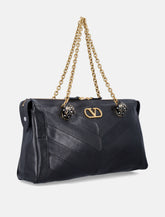 Borsa a Spalla Panthea in Nappa Patchwork Valentino Garavani -  | Spazio Pritelli