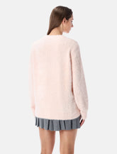 Casablanca Character intarsia knit sweater -  | Spazio Pritelli