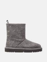 Fendi Après Chic FF embossed suede boots -  | Spazio Pritelli