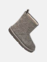 Fendi Après Chic FF embossed suede boots -  | Spazio Pritelli