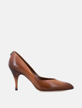 Leather pointed-toe pumps Miu Miu -  | Spazio Pritelli