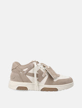 Off-White Out of Office leather and suede sneakers -  | Spazio Pritelli