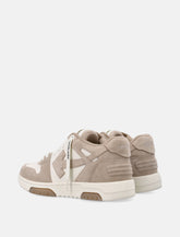Off-White Out of Office leather and suede sneakers -  | Spazio Pritelli